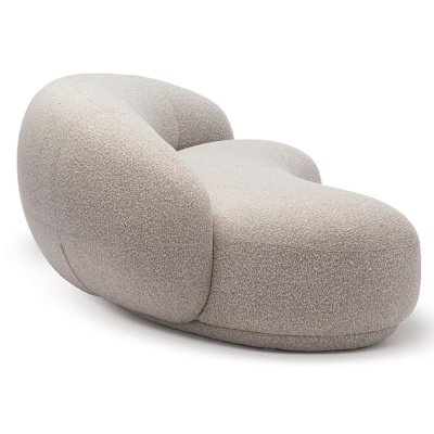 Фото Округлый диван COPENHAGEN бежевого цвета