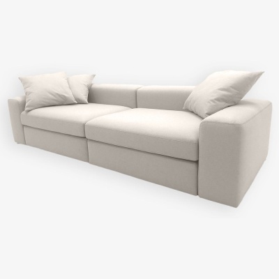 Фото Диван DUNE  молочного цвета