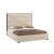 Фото Двуспальная кровать Martina бежевого цвета Фото Двуспальная кровать Martina бежевого цвета