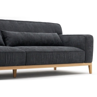 Фото Диван SWING  темно-серого цвета