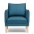 Фото Кресло BERGEN бирюзового цвета Фото Кресло BERGEN бирюзового цвета