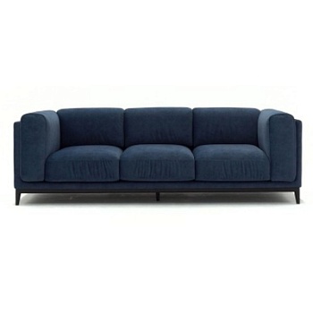 Фото Диван CASE  синего цвета