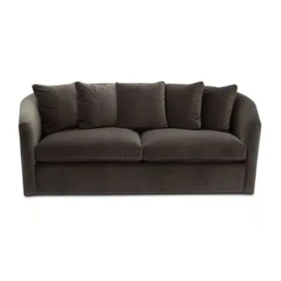Фото Двухместный диван Elisabeta коричнево-зеленого цвета