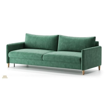Фото Раскладной диван Milan зеленого цвета