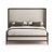 Фото Двуспальная кровать Frame бежевого цвета Фото Двуспальная кровать Frame бежевого цвета