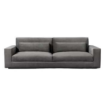 Фото Двухместный диван Locarno темно-серого цвета