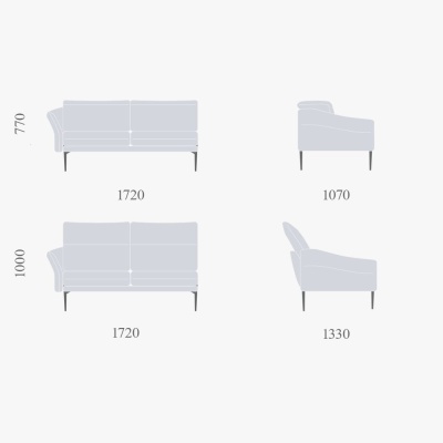 Фото Модульный диван SOLVEIG бежевого цвета