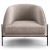 Фото Кресло CAILO бежевого цвета Фото Кресло CAILO бежевого цвета
