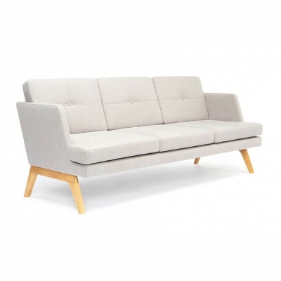 Фото Трехместный диван TRIGGA серого цвета