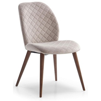 Фото Стул BERTA, бежевый/орех