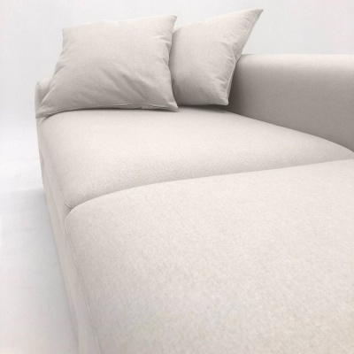 Фото Диван DUNE  молочного цвета