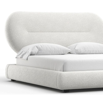 Фото Двуспальная кровать SONATA белого цвета