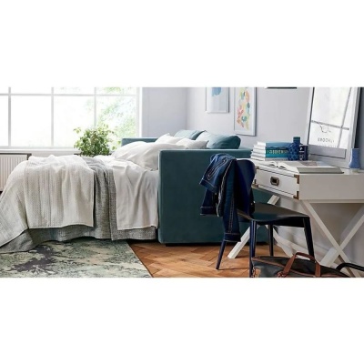 Фото Раскладной диван Torrey зелено-синего цвета