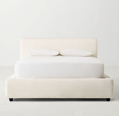 Фото Двуспальная кровать Sylvain бежевый цвета