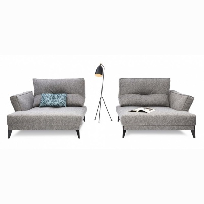 Фото Кушетка SWANA серого цвета