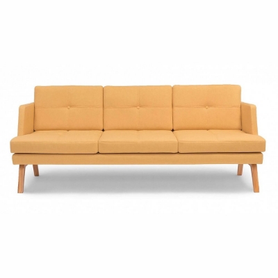 Фото Трехместный диван TRIGGA желтого цвета