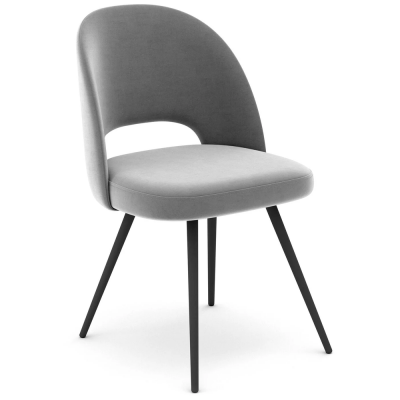 Фото Обеденный стул RING серого цвета
