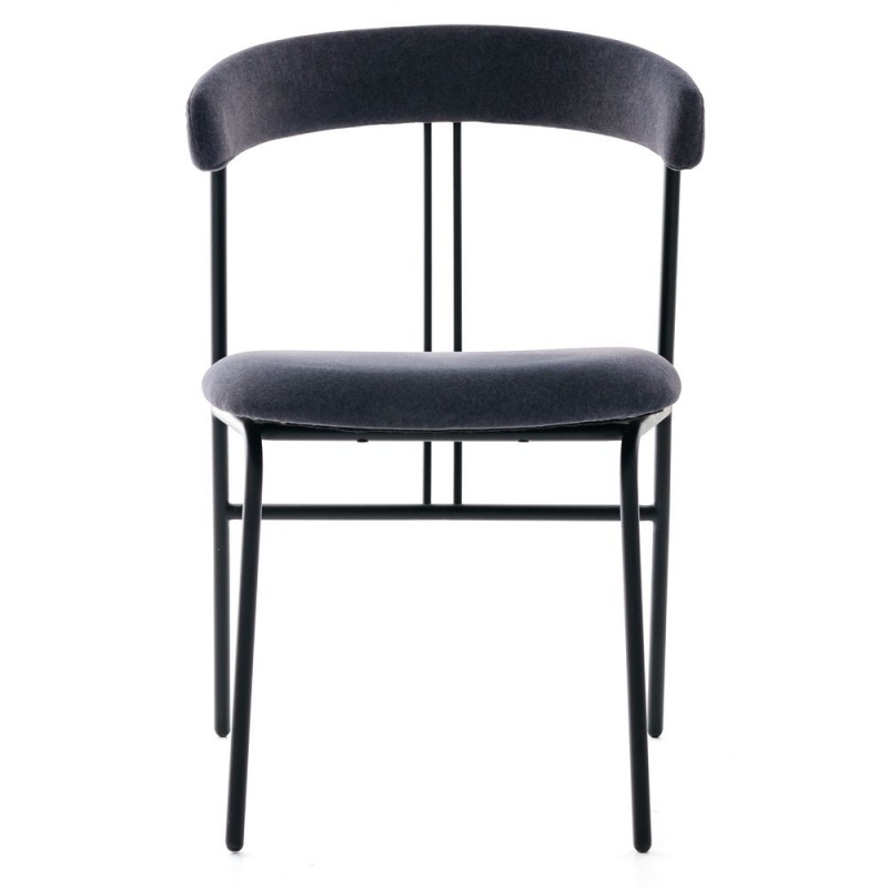 Фото Обеденный стул VIOLIN темно-серого цвета