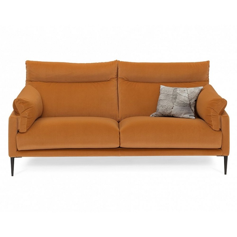 Фото Двухместный диван ODRA горчичного цвета