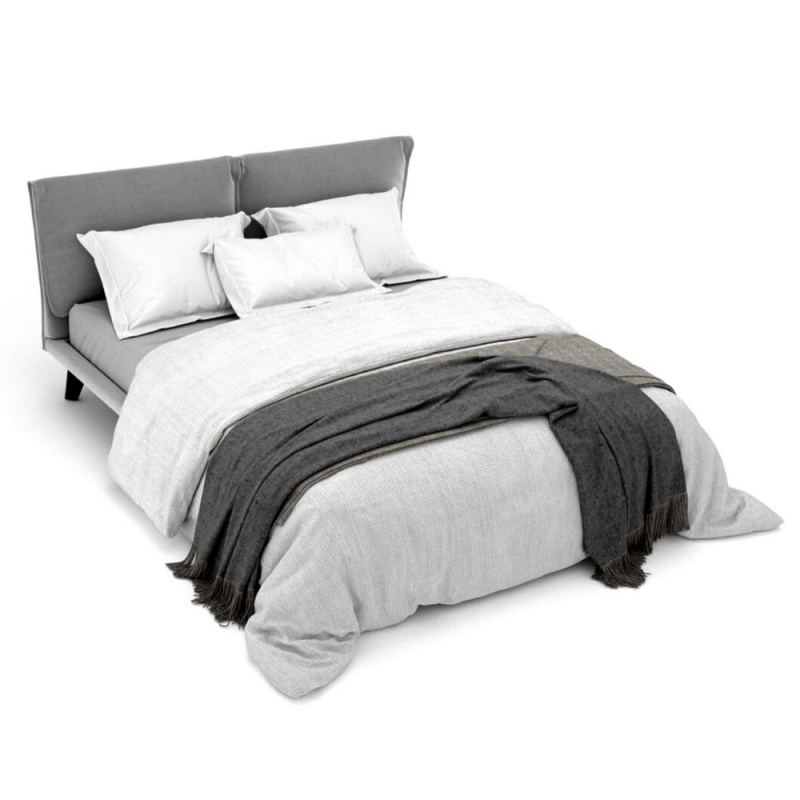 Фото Кровать ASTIN со съемными подушками изголовья
