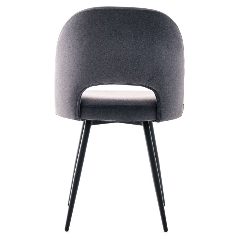 Фото Обеденный стул RING темно-серого цвета