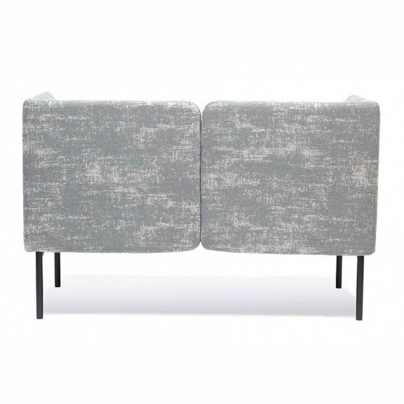 Фото Двухместный диван TORSO серого цвета